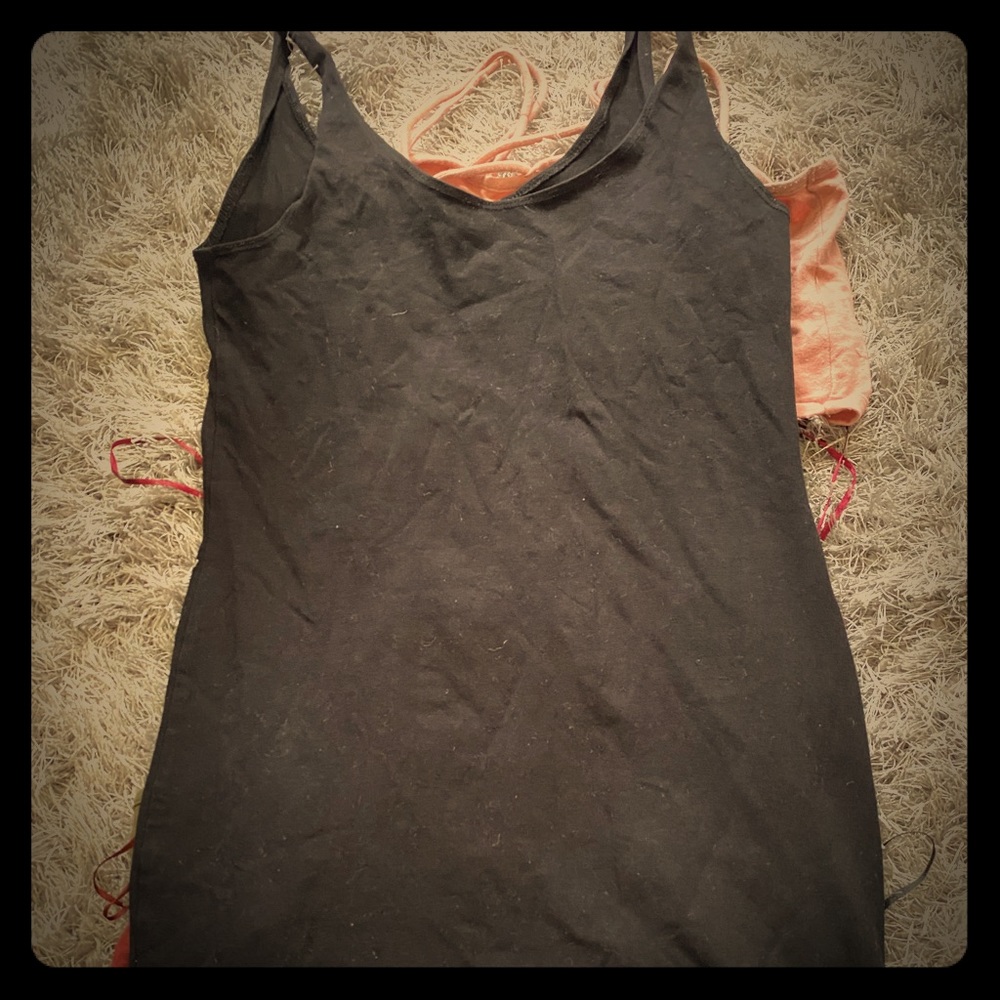 Black dress , i have never worn it